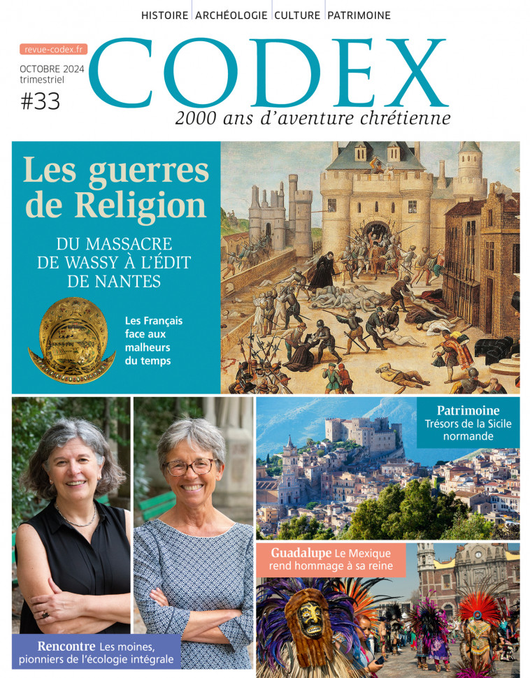 Codex#33 Les guerres de Religion - Hugues Daussy - CLD