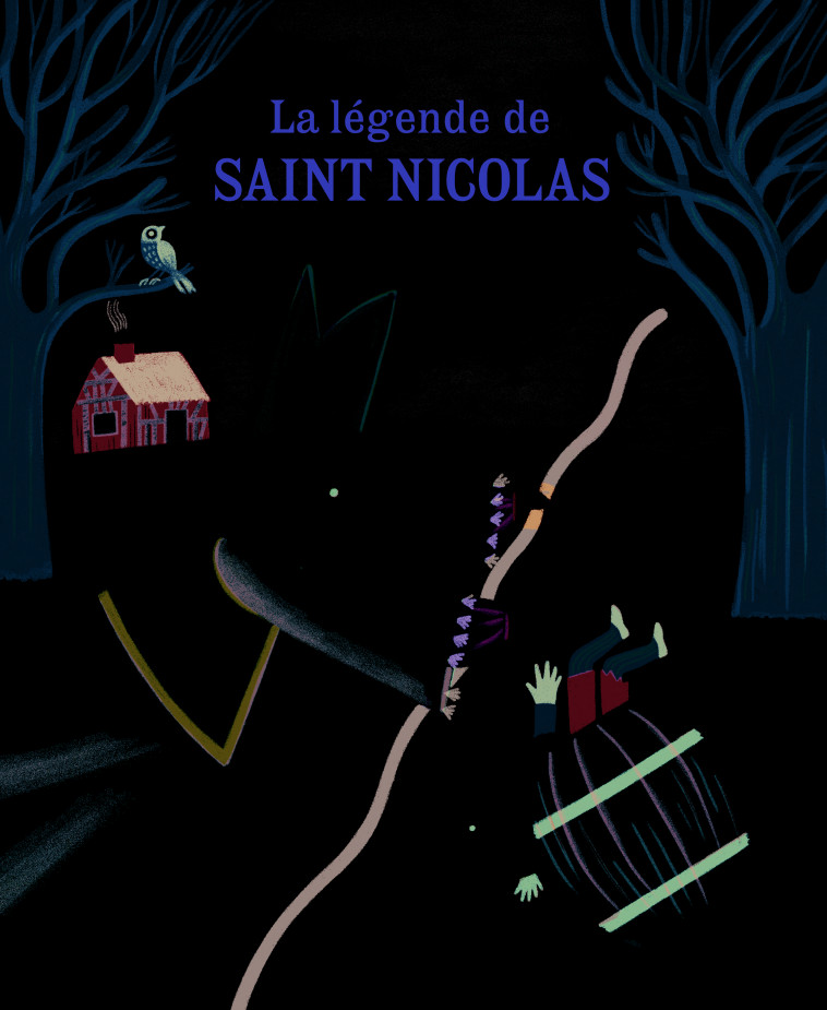 La Légende de saint Nicolas ou La terrible histoire du Grand Saloir - Philippe Lechermeier, Aurélie Guillerey - GALLIMARD JEUNE