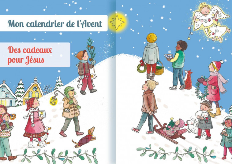 Mon calendrier de l'Avent - Anne de Braux, Laëtitia ZINK - EMMANUEL