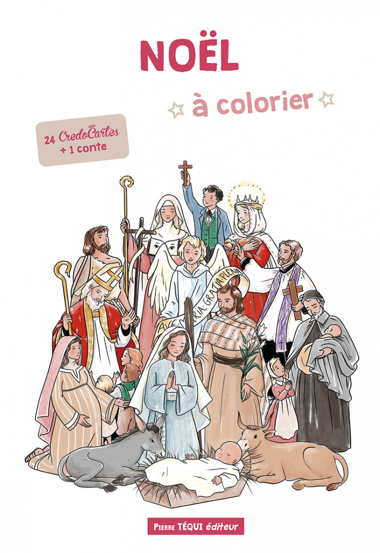 Noël à colorier - Anne-Charlotte Larroque - TEQUI