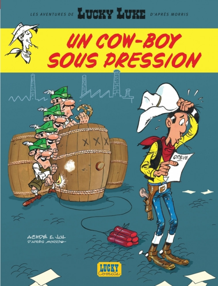 Les Aventures de Lucky Luke d'après Morris - Tome 11 - Un cow-boy sous pression -  Jul,  Achdé  - LUCKY