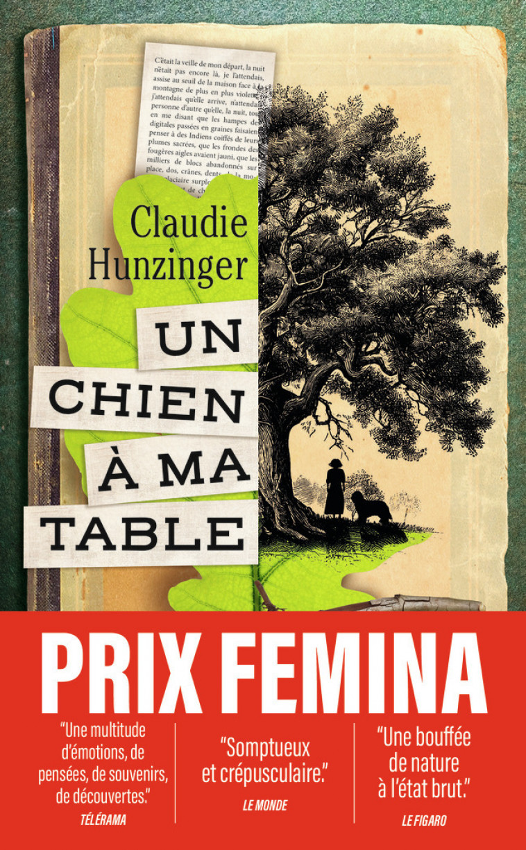 Un chien à ma table - Claudie Hunzinger - J'AI LU