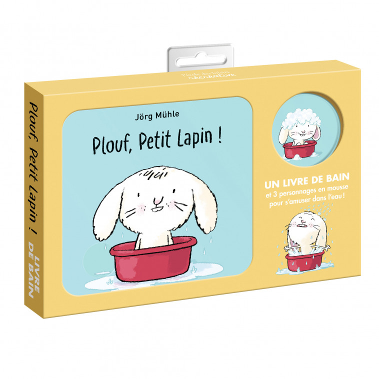 Plouf, Petit Lapin ! (Livre de bain) - Jorg Muhle - EDL