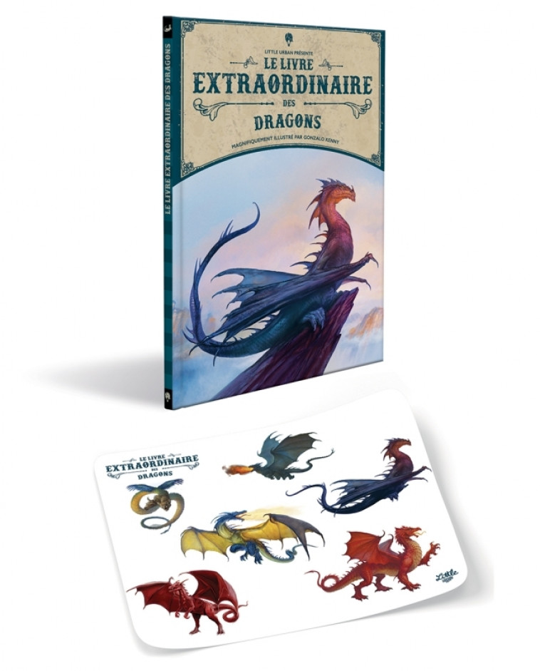 Le Livre extraordinaire des dragons - Caldwell Stella Caldwell Stella, Kenny Gonzalo Kenny Gonzalo,  Caldwell Stella,  Kenny Gonzalo - LITTLE URBAN