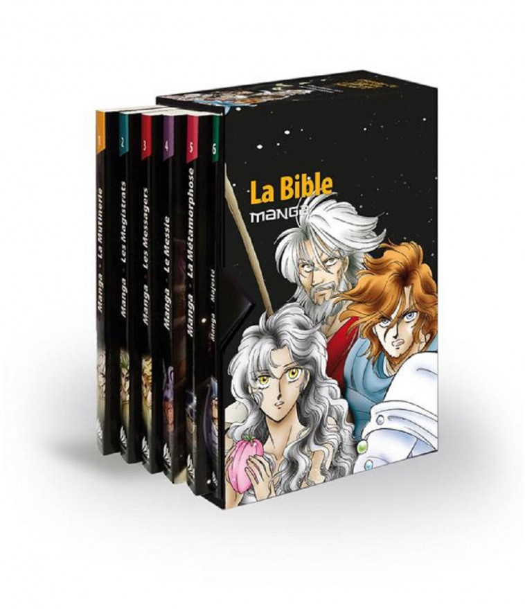 La Bible en Manga - Coffret collector intégral (Volumes 1 à 6) - Ryo Azumi, Kozumi Shinozawa - BLF EUROPE