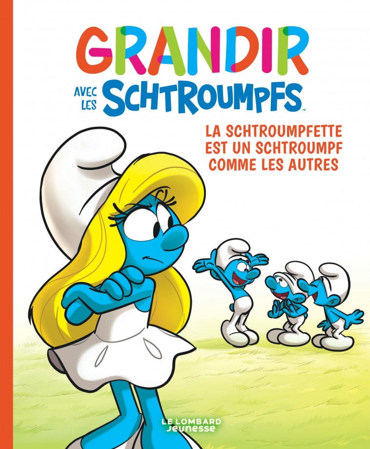 Grandir avec les Schtroumpfs  - Tome 4 - La Schtroumpfette est un Schtroumpf comme les autres - Falzar Falzar, Dalena Dalena, Culliford Thierry Culliford Thierry - LOMBARD JEUNESS