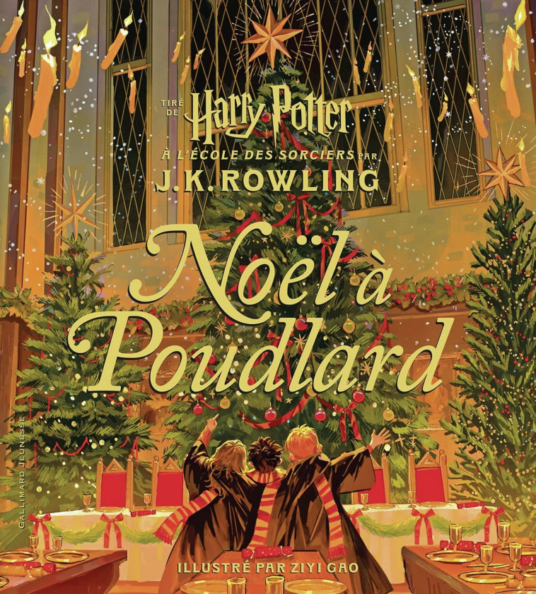 Harry Potter - Noël à Poudlard - J.K. ROWLING, Ziyi Gao, Jean-François Ménard - GALLIMARD JEUNE