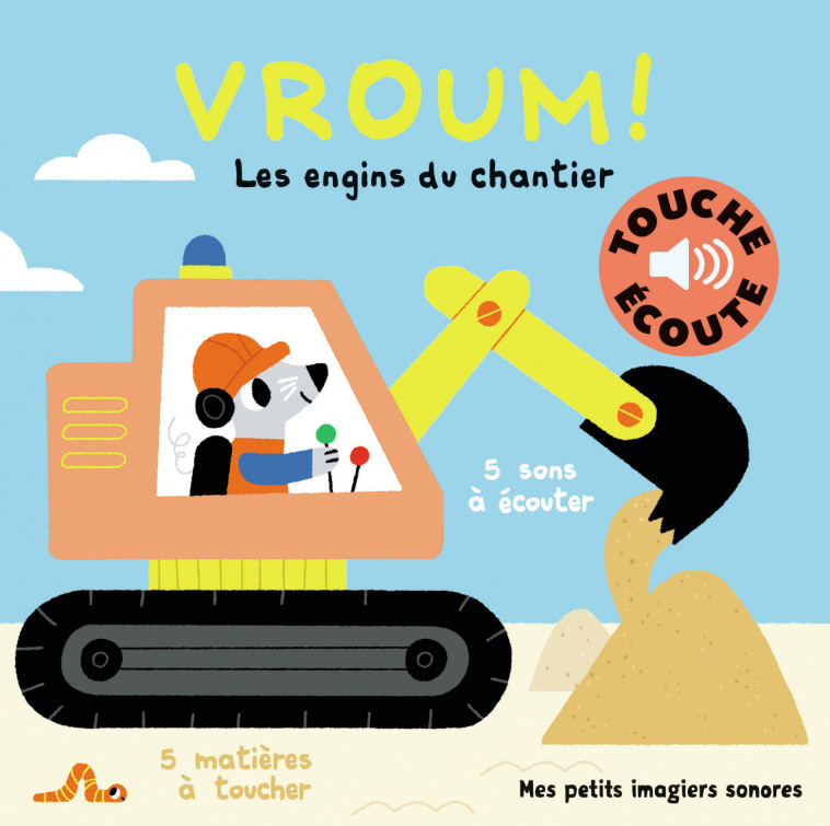 Vroum ! Les engins du chantier - Marion Billet, Marion Billet - GALLIMARD JEUNE