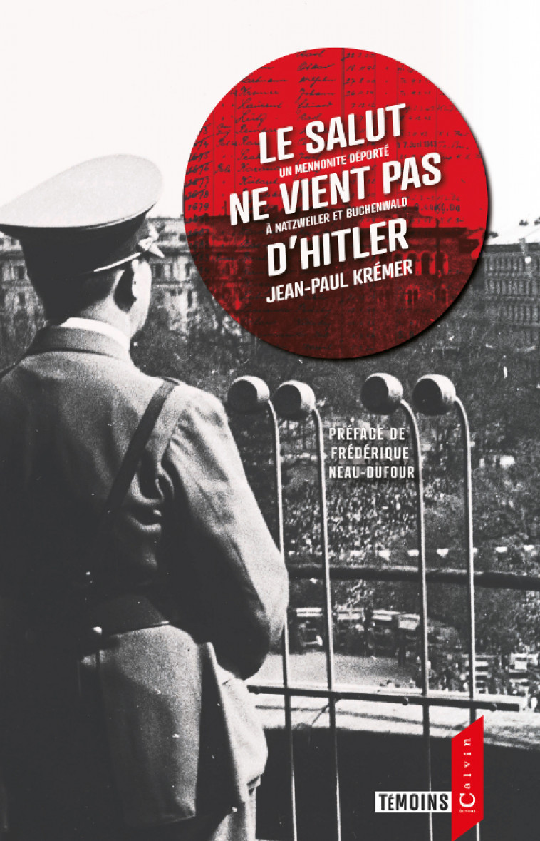 LE SALUT NE VIENT PAS D'HITLER - Jean-Paul KREMER, Frédérique Neau-Dufour, Stéphane ZEHR - CALVIN EDITIONS