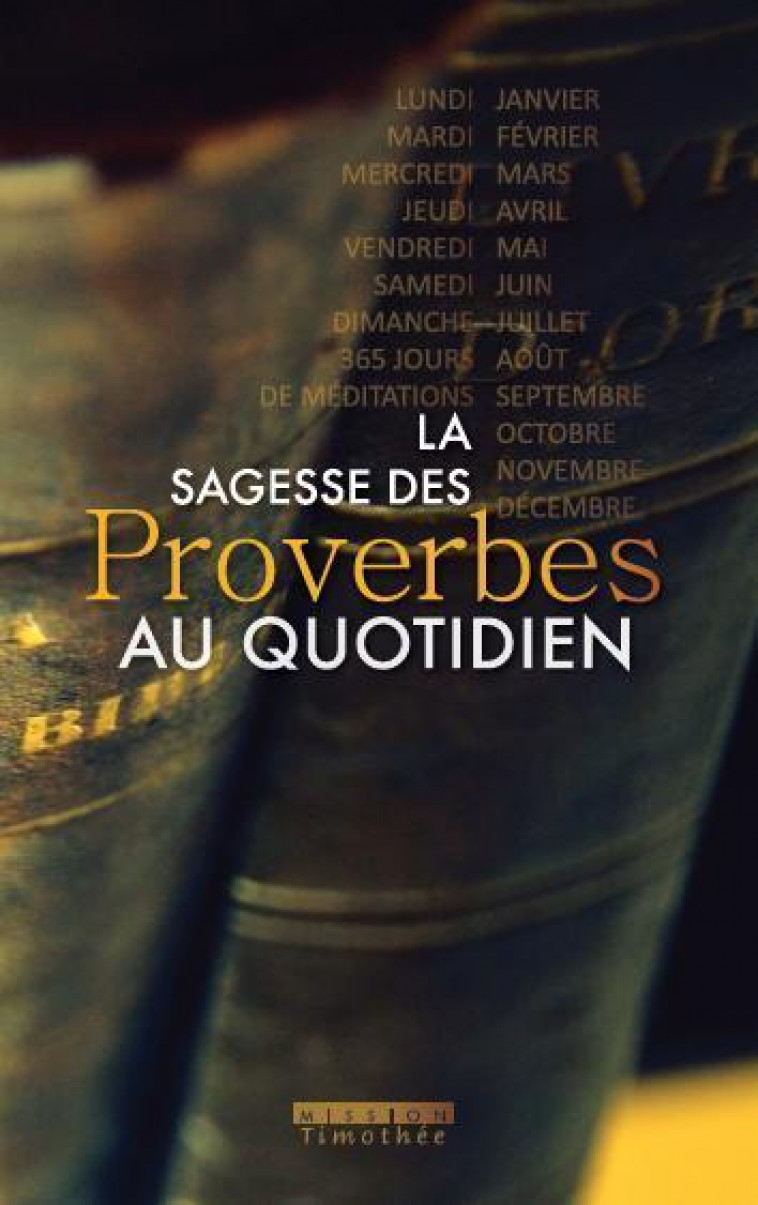 SAGESSE DES PROVERBES AU QUOTIDIEN (La) -  Collectif - COCEBAL