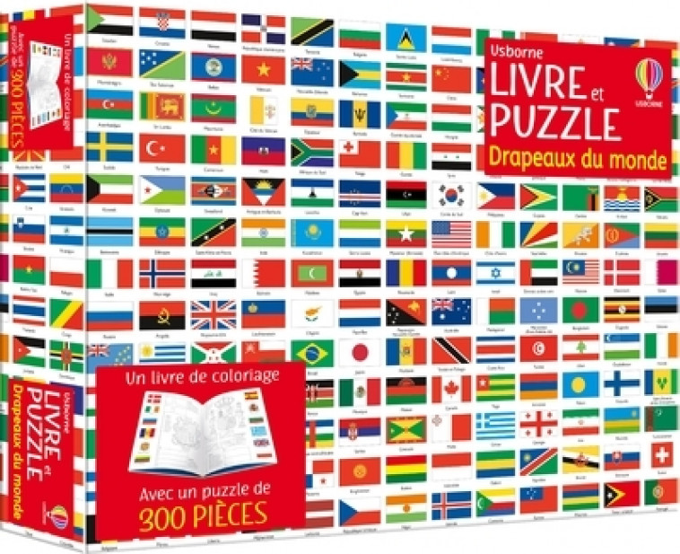 Les drapeaux du monde - Coffret livre et puzzle - Sue Meredith, Ian McNee, Jos Poels - USBORNE