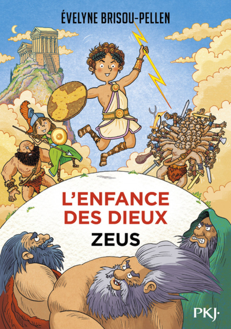 L'enfance des dieux - tome 1 Zeus - Évelyne Brisou-Pellen - POCKET JEUNESSE