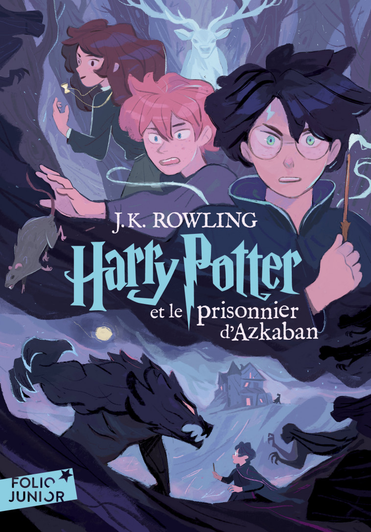 Harry Potter et le prisonnier d'Azkaban - J.K. ROWLING, Jean-François Ménard, J.K. ROWLING, Jean-François Ménard - GALLIMARD JEUNE