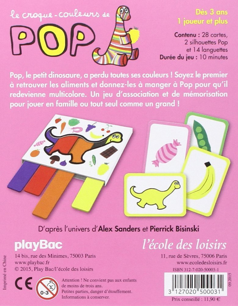 Le croque-couleurs de Pop - Pierrick Bisinski - EDL