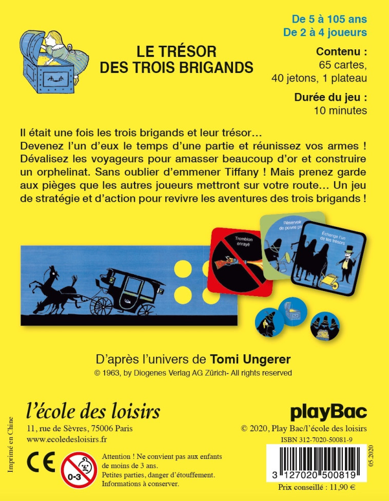 Tresor des trois brigands (Le) - Tomi Ungerer - EDL