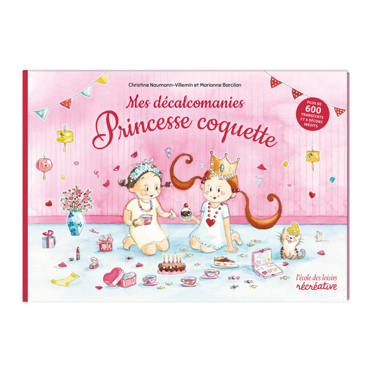 Mes décalcomanies Princesse Coquette - Christine Naumann-Villemin - EDL