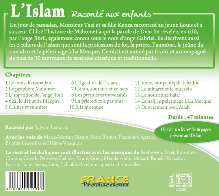 L'islam raconté aux enfants - Marc Geoffroy - FRANCE PRODUC