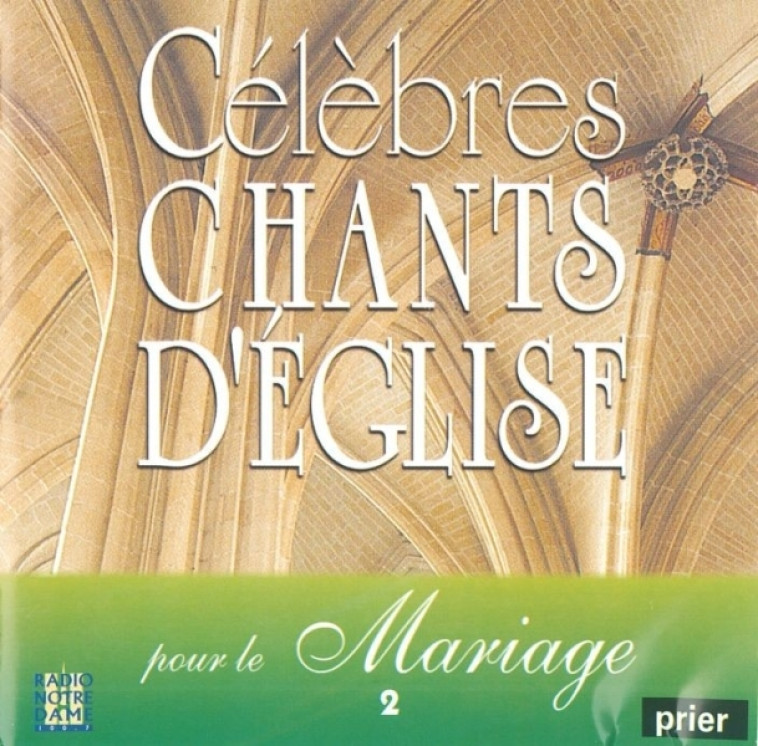 Célèbres chants d'Église pour le mariage Vol. 2 -   - ADF MUSIQUE