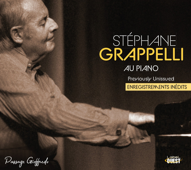 Stéphane Grappelli au piano - Stéphane Grappelli - LABEL OUEST