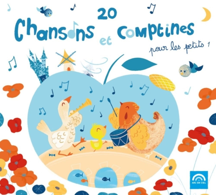 20 chansons et comptines pour les petits, vol.1 - Michel Barouille - ARC EN CIEL