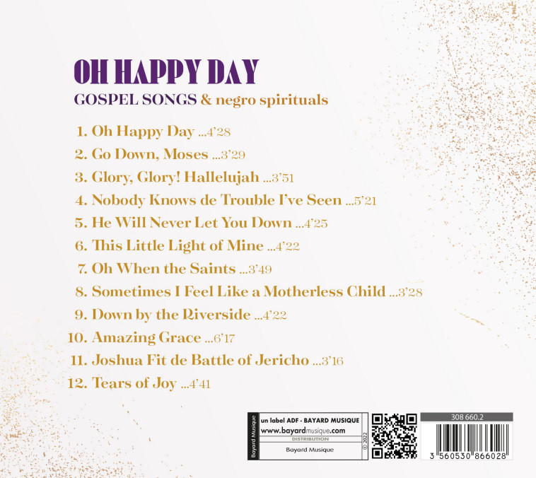 Oh Happy day -   - BAYARD MUSIQUE