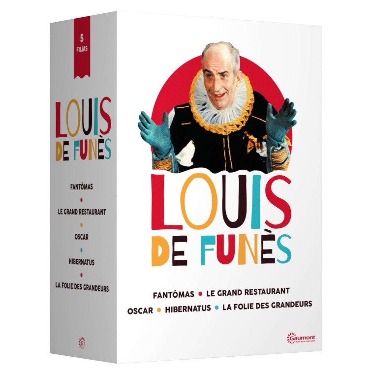 Coffret - Louis de Funes (version 2017) - 5 DVD -  Collectif - ESC CONSEILS