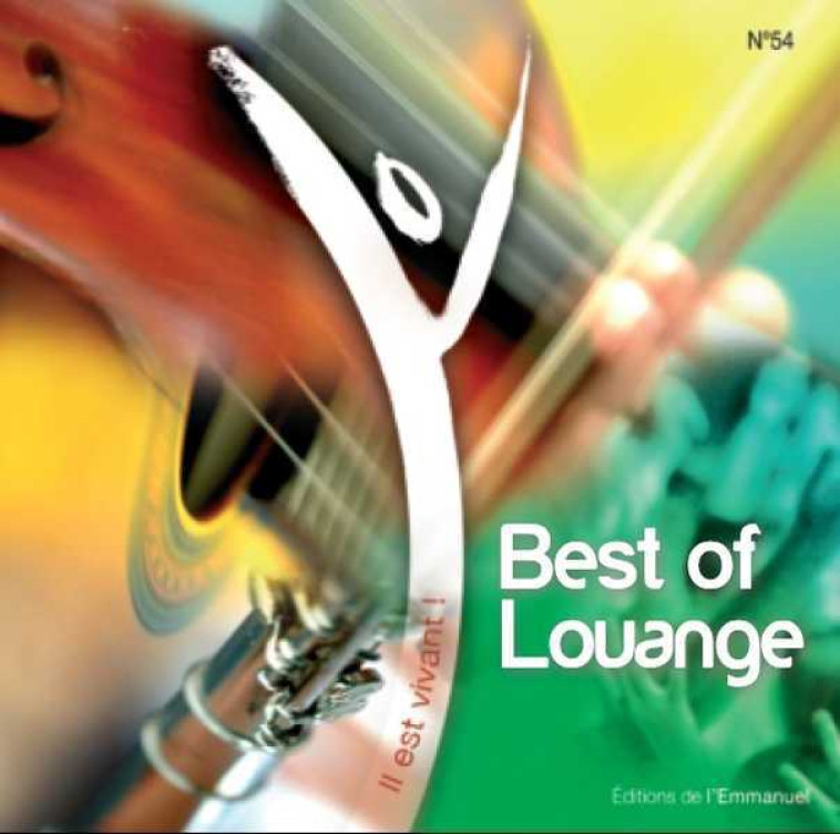 CD Il est vivant ! Best of Louange n° 1 - CD 54 (double CD) -  Collectif - EMMANUEL