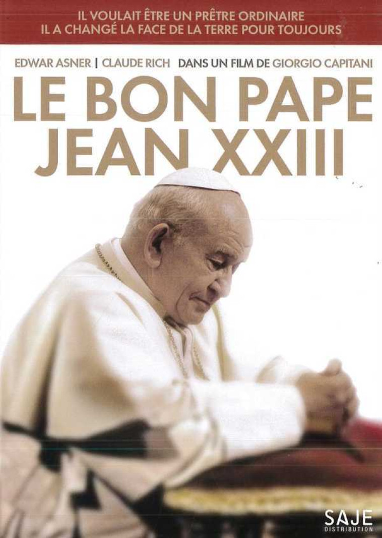 Le bon pape Jean XXIII - DVD -  Collectif - SAJEPROD