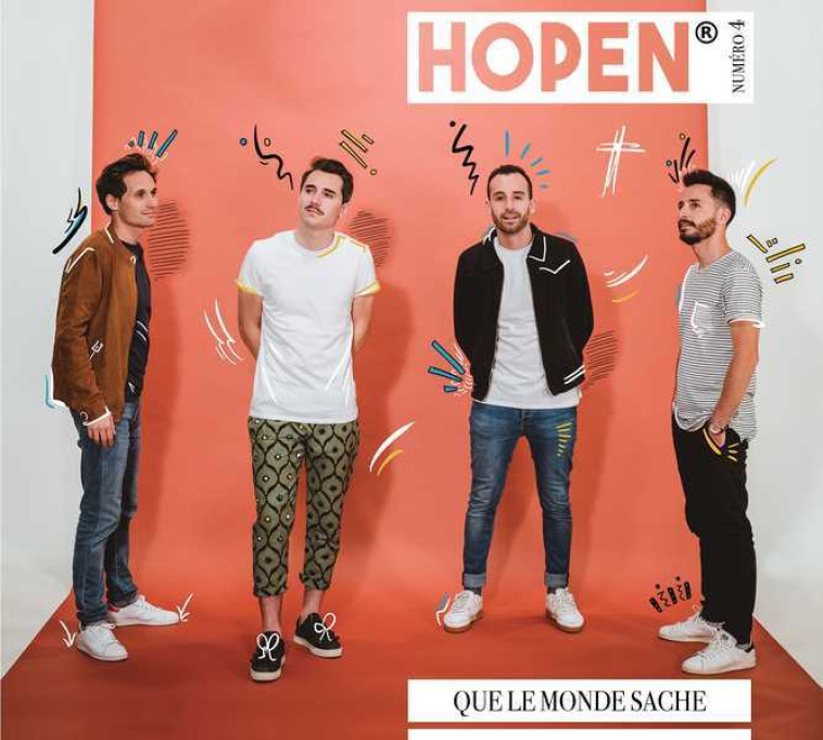 Que le monde sache - Hopen 4ème Album - CD - Les frères AUCLAIR - AC2