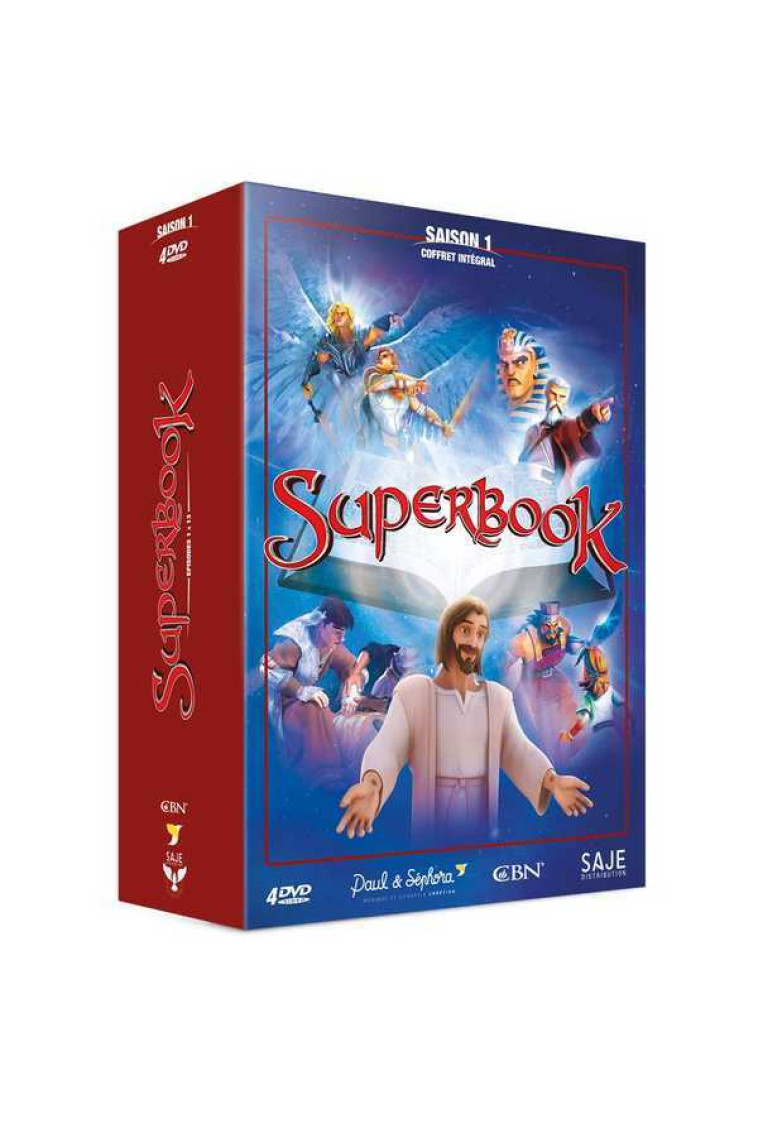 Superbook coffret intégral Saison 1 - 4 DVD - Paul BRYANT - SAJEPROD