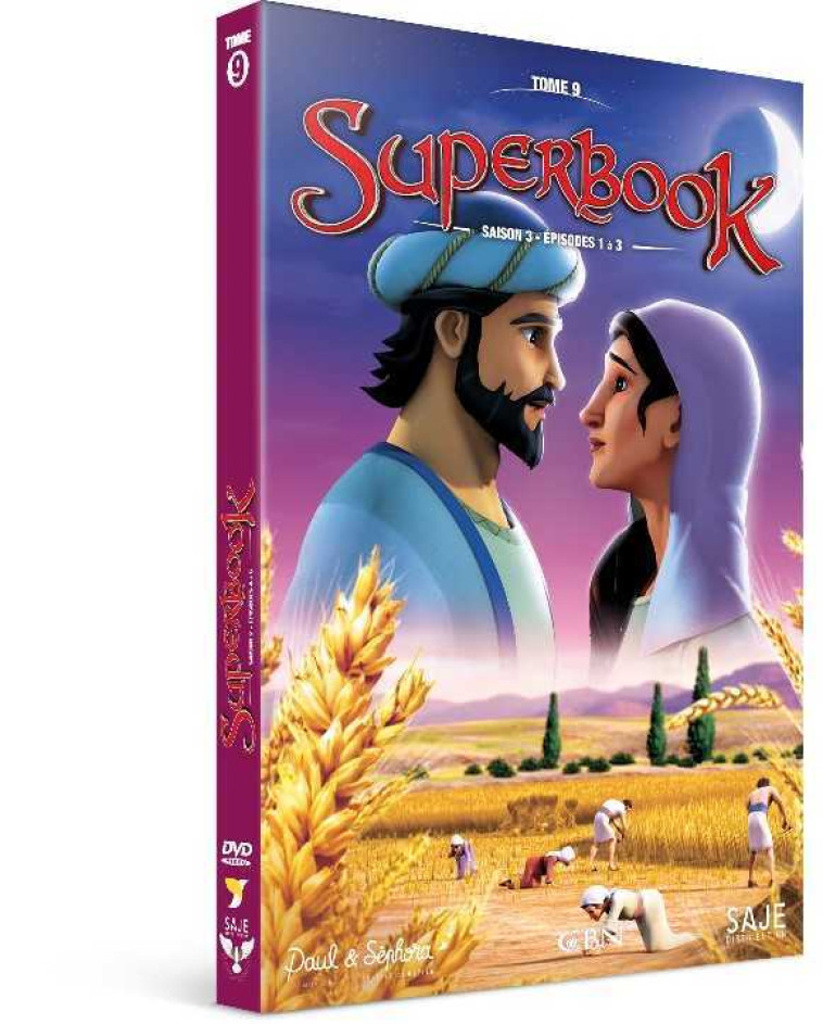 Superbook Tome 9 - Saison 3 - Episodes 1 à 3 - DVD - Robert FERNANDEZ - SAJEPROD