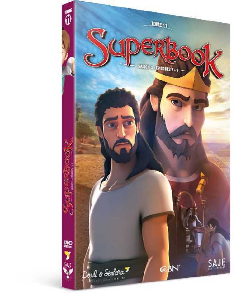 Superbook Tome 11 - Saison 3 - DVD - Robert FERNANDEZ - SAJEPROD