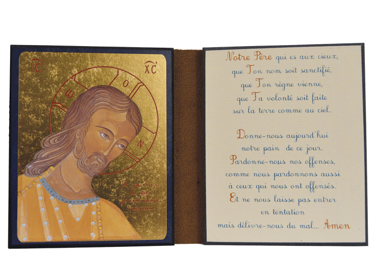 Christ Amour et Sagesse - Diptyque 13x19 cm -  844.F9 -   - CLEMENCES