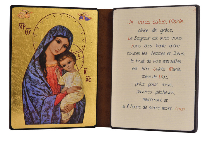 Vierge de la Lumière - Diptyque 8x15 cm -  942.F3 -   - CLEMENCES