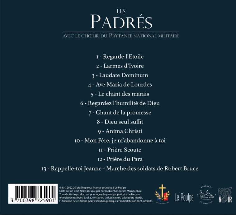 Les Padrés - CD -   - KURONEKO