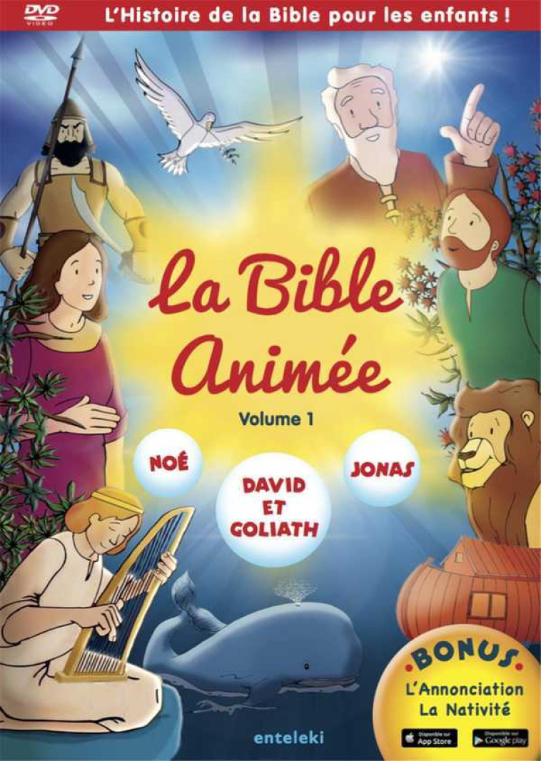 La Bible animée - Volume 1 - DVD - Paule Amblard - ENTELEKI