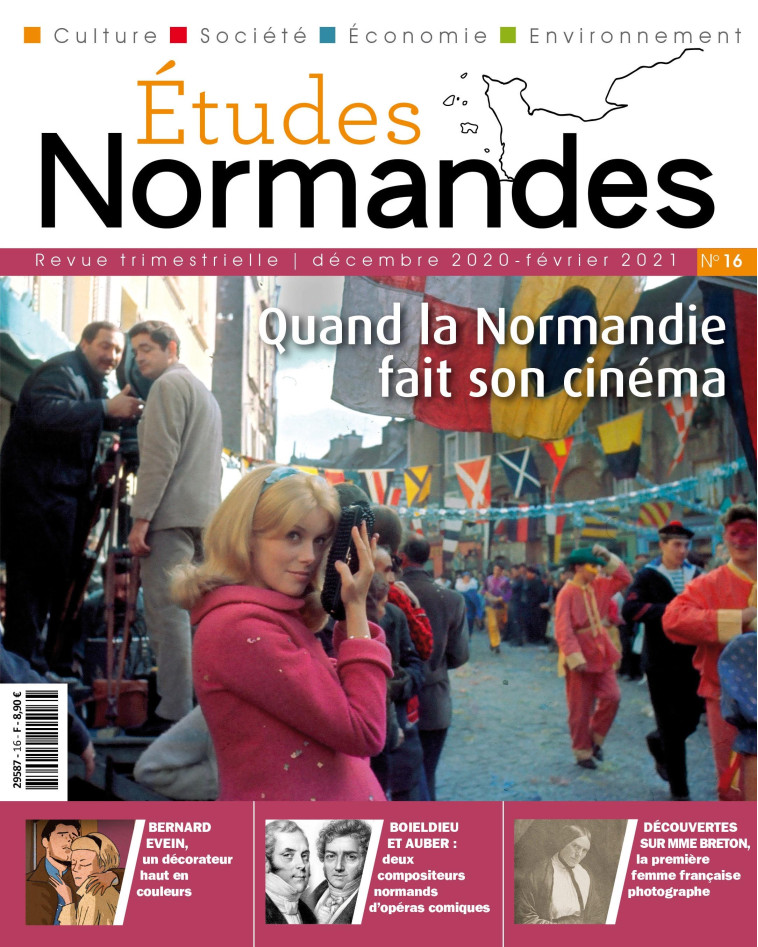 Etudes normandes n° 16 -  Collectif d'auteurs - OREP