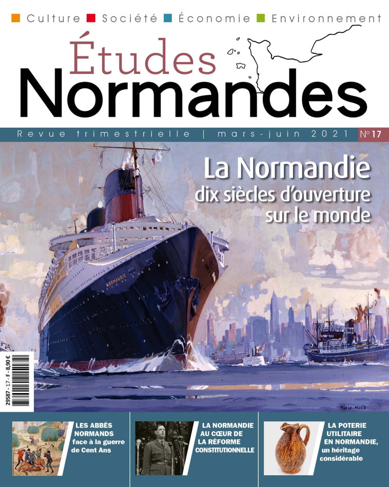 Etudes normandes n° 17 -  Collectif d'auteurs - OREP