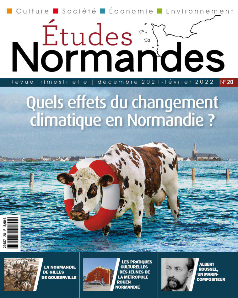 Etudes normandes n° 20 -  Collectif d'auteurs - OREP