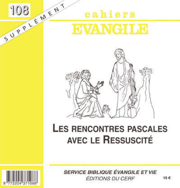 CAHIERS EVANGILE SUPPLEMENT NUMERO 86 LES FETES JUIVES - Anne-Catherine Avril - CERF