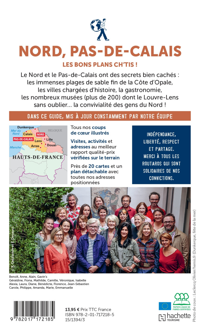 Guide du Routard Nord, Pas-de-Calais 2022/23 -   - HACHETTE TOURI