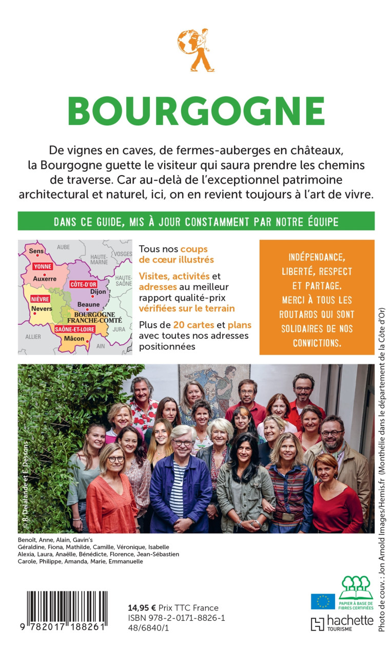 Guide du Routard Bourgogne 2023/24 -   - HACHETTE TOURI