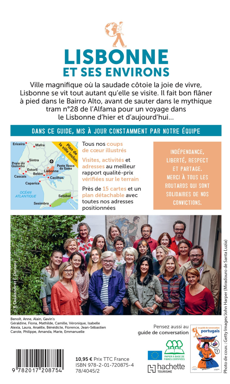 Guide du Routard Lisbonne 2023/24 -   - HACHETTE TOURI