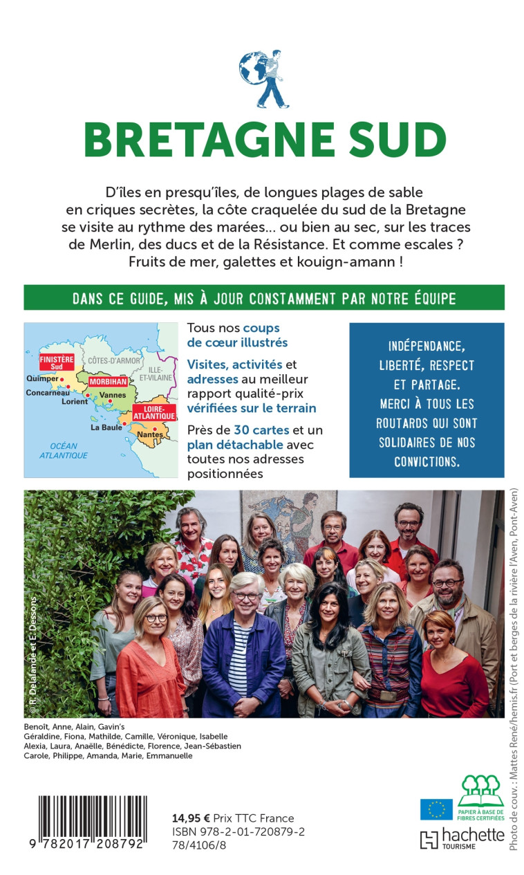 Guide du Routard Bretagne Sud 2023/24 -   - HACHETTE TOURI