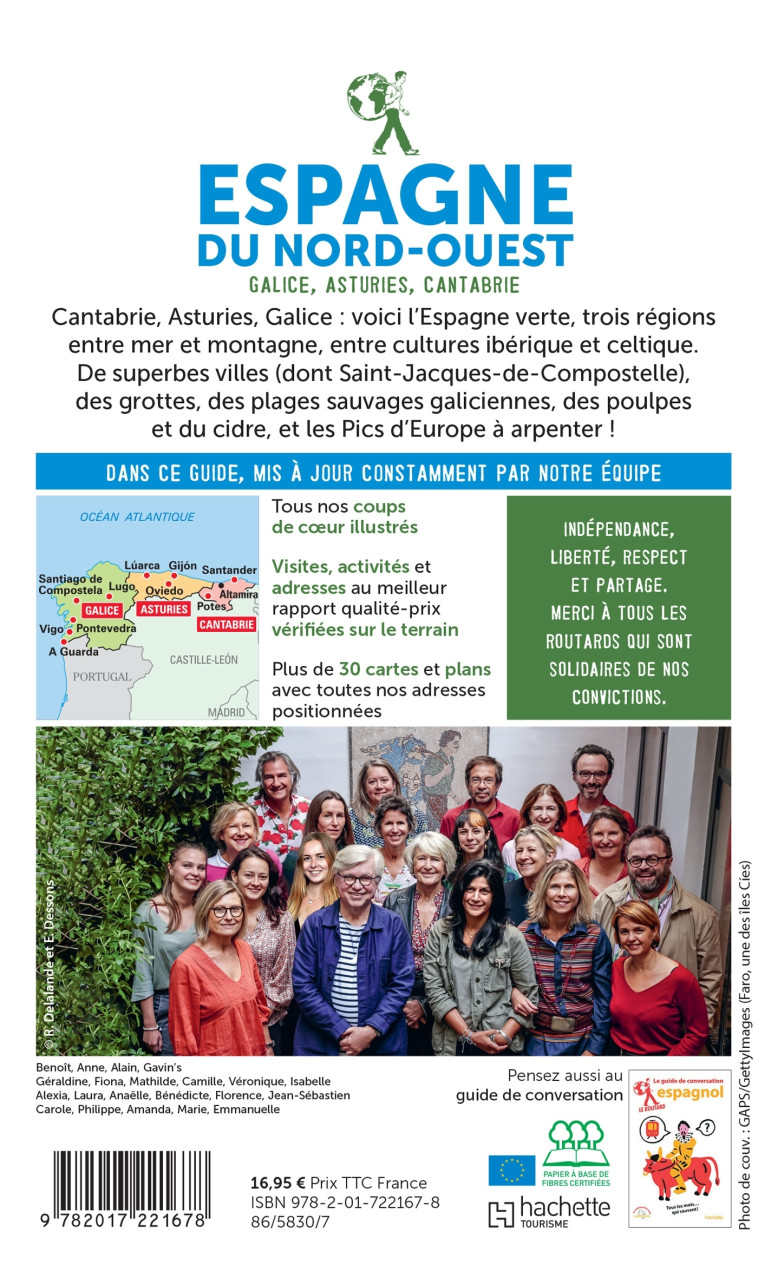 Guide du Routard Espagne du Nord-Ouest 2023/24 -   - HACHETTE TOURI