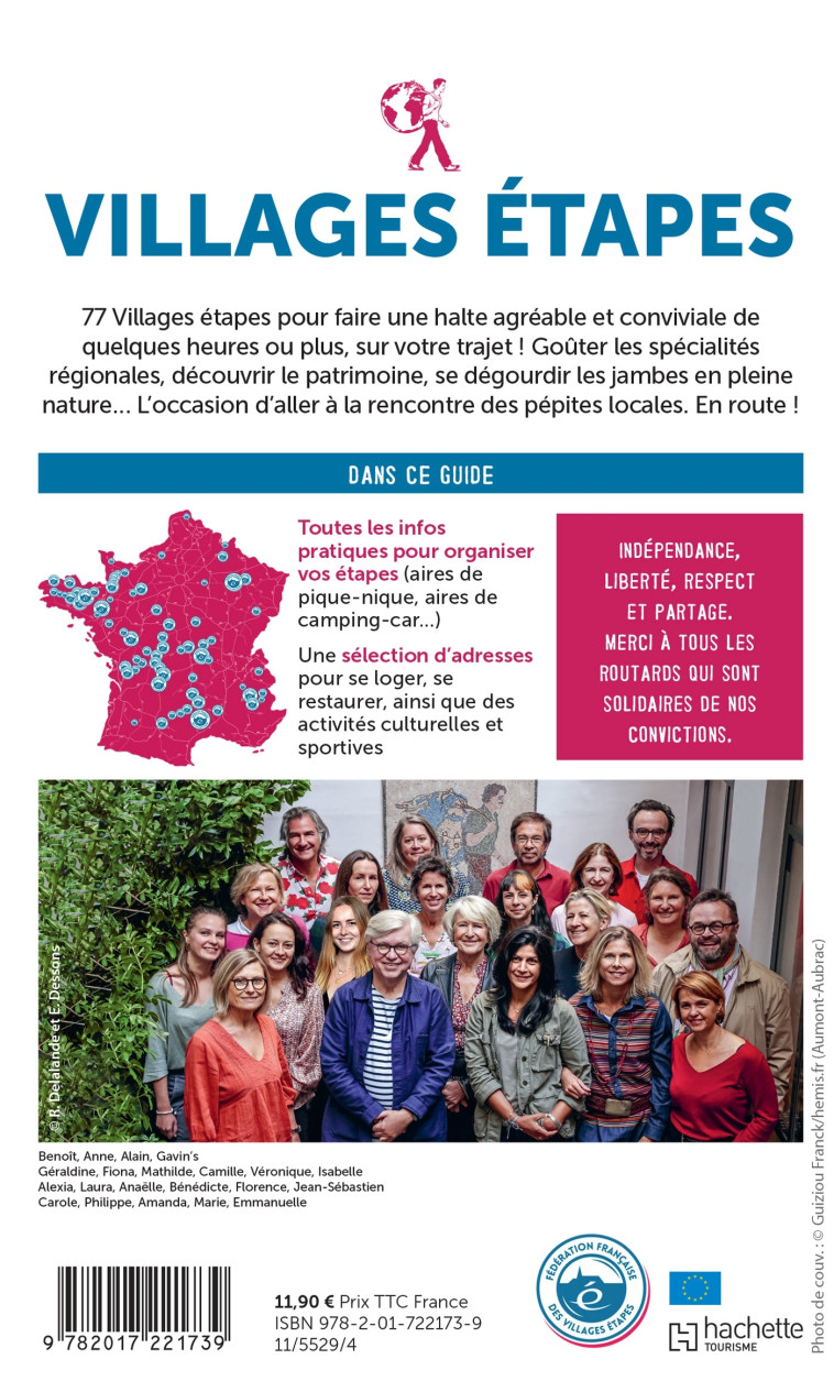 Guide du Routard Villages étapes 2023/2024 -   - HACHETTE TOURI