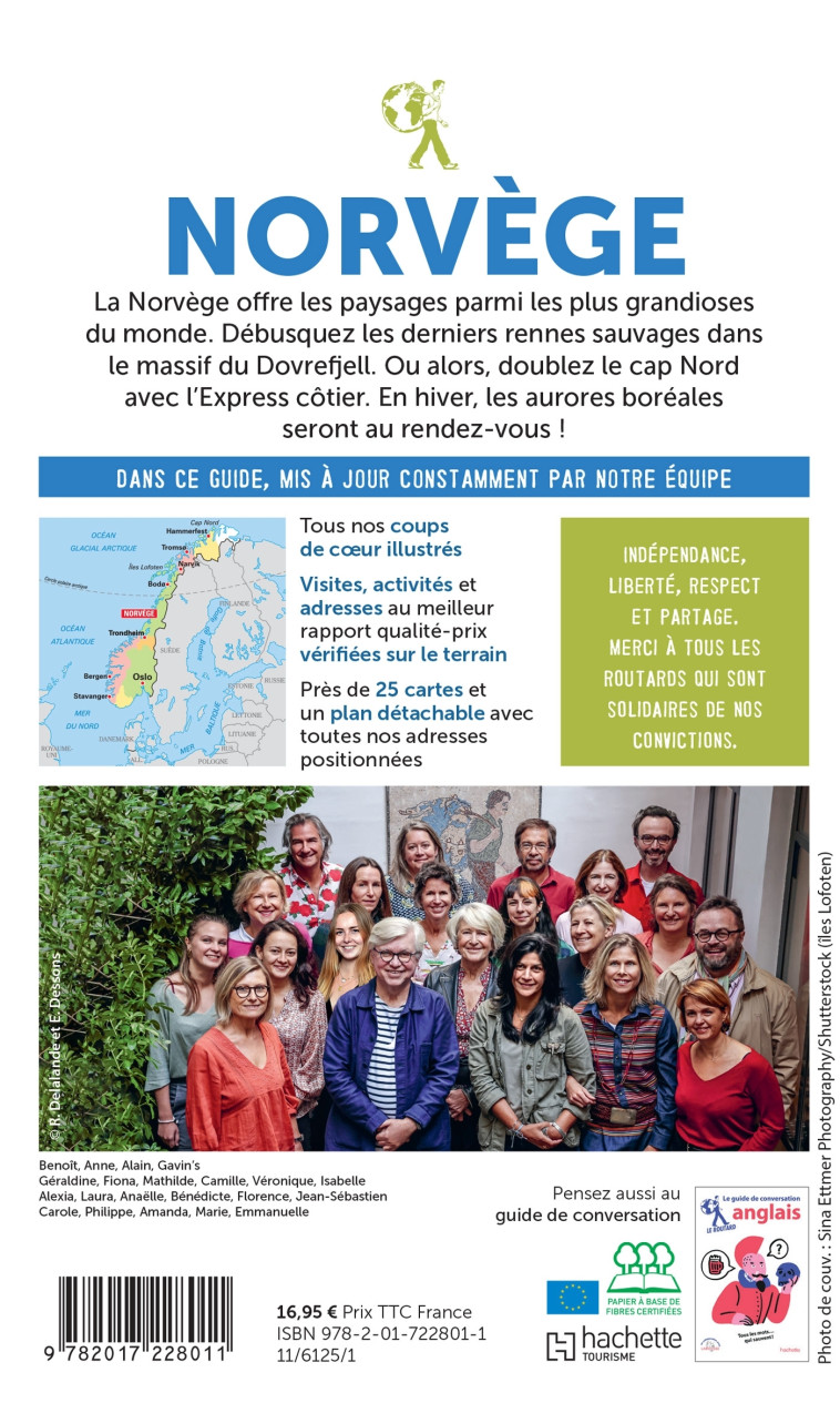 Guide du Routard Norvège 2023/24 -   - HACHETTE TOURI