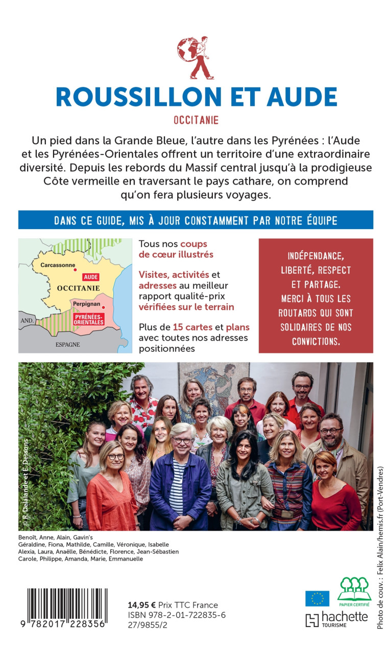 Guide du Routard Roussillon 2023/24 -   - HACHETTE TOURI