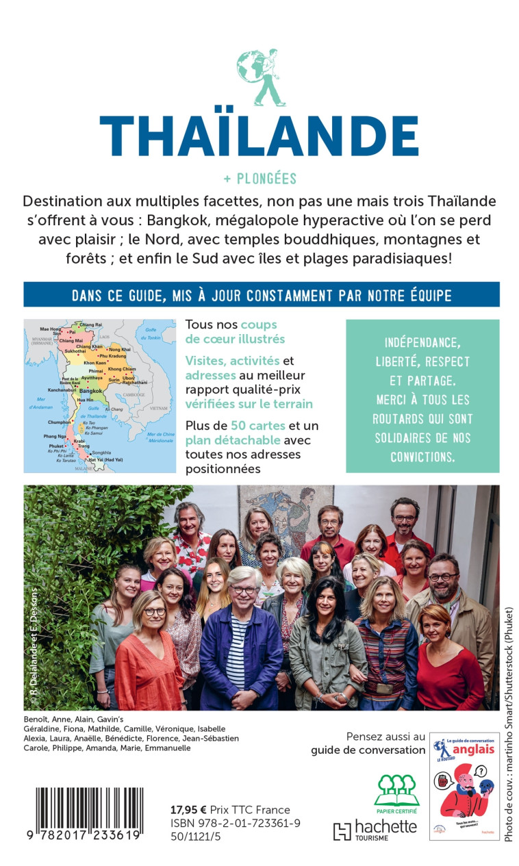 Guide du Routard Thaïlande 2024/25 -   - HACHETTE TOURI