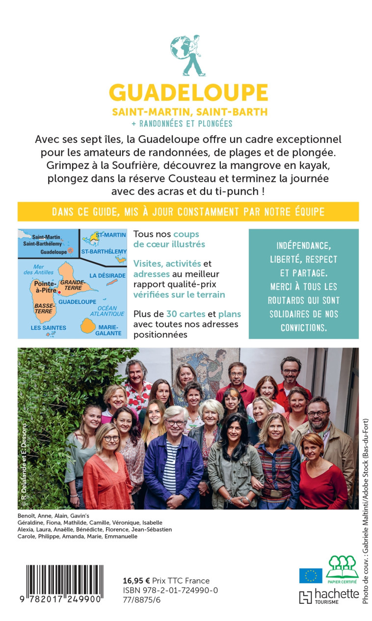 Guide du Routard Guadeloupe 2024/25 -   - HACHETTE TOURI